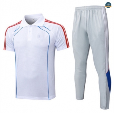 Nuevas Bayern Munich Polo + Pantalones Equipación Blanco/rojo/Azul 2025/2026