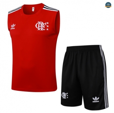 Diseño sin mangas Flamengo Equipación rojo/negro/Blanco 2025/2026