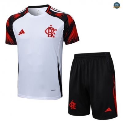 Tienda Flamengo + Pantalón Equipación Blanco/negro/rojo 2025/2026