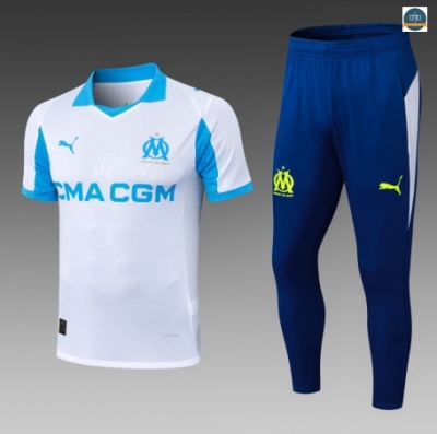 Ofertas Marsella Training Equipación Blanco/Azul 2025/2026