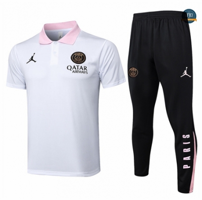 Buscar Camiseta entrenamiento Paris Saint Germain polo + Pantalones Blanco 2024/2025
