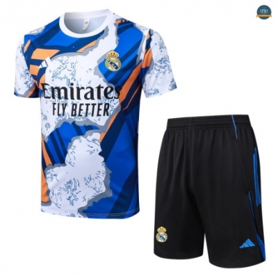 Hacer Real Madrid + Pantalón Equipación negro/Blanco 2025/2026