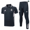Ofertas Real Madrid Polo + Pantalones Equipación Gris oscuro/Blanco 2025/2026
