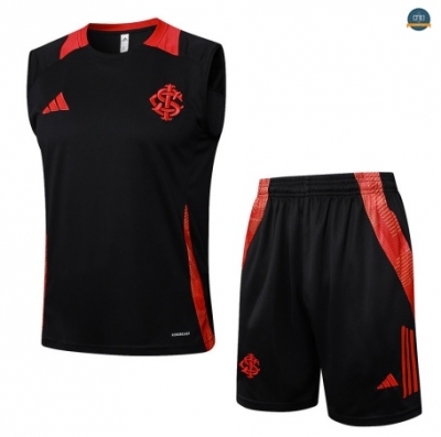 Hacer sin mangas SC Internacional Equipación negro/rojo 2025/2026