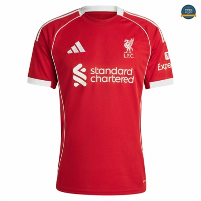 Diseño Camiseta futbol Liverpool 1ª Equipación 2025/2026