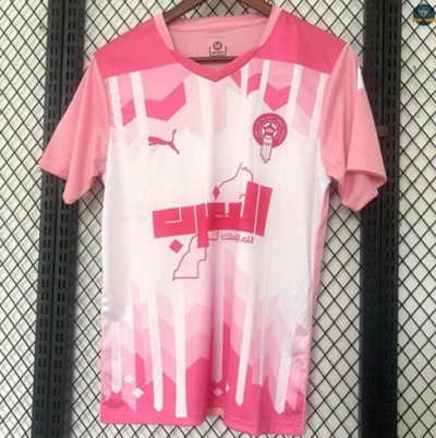 Camiseta futbol Marruecos Equipación Training Rosa 2025/2026