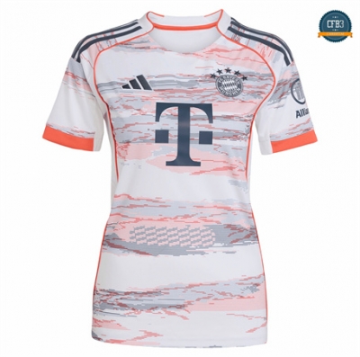 Cfb3 Camiseta futbol Bayern Múnich Mujer 2ª Equipación 2025/2026