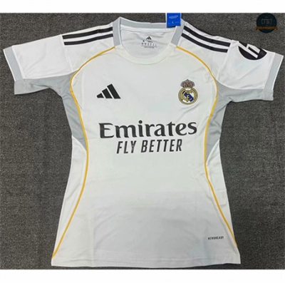 Venta Camiseta Real Madrid Mujer 1ª Equipación 2025/2026