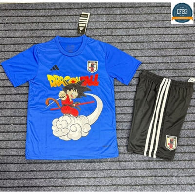 Camiseta futbol Japon Niño Equipación Especial Azul 2025/2026