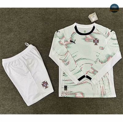 Venta Camiseta futbol Portugal Niño 2ª Equipación Manga Larga 2025/2026