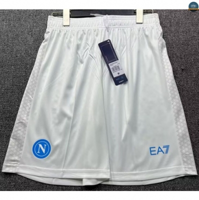 Camiseta futbol Pantalones Napoli Equipación Blanco 2025/2026