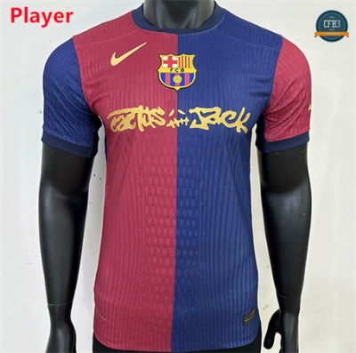 Cfb3 Camiseta futbol Barcelona Player 1ª Equipación marca compartida 2025/2026