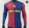 Cfb3 Camiseta futbol Barcelona Player 1ª Equipación marca compartida Manga Larga 2025/2026