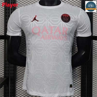 Camiseta futbol Paris Saint Germain Player Equipación Jordan Blanco 2025/2026