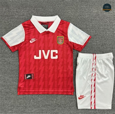 Diseño Camiseta futbol Retro 1994-96 Arsenal Niño 1ª Equipación