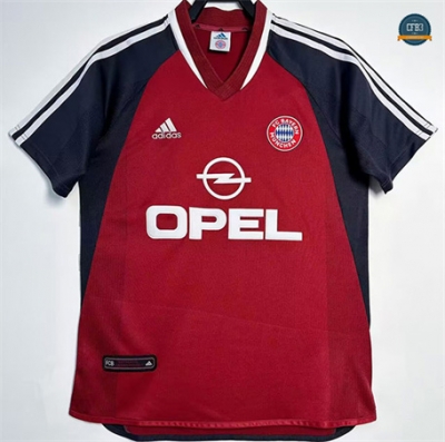 Todo Camiseta futbol Retro 2001-02 Bayern Munich 1ª Equipación