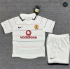 Tienda Camiseta futbol Retro 2003-05 Manchester United Niño Blanco