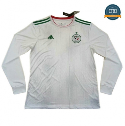 Camiseta Argelia Manga Larga Blanco 2019/2020