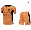 Cfb3 Camisetas Bayern Munich Portero + Pantalones Naranja 2021/2022