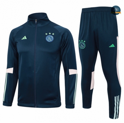 Buscar Cfb3 Chaqueta Chándal AFC Ajax Equipación Azul 2023/2024 online