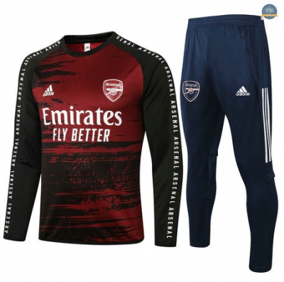 Cfb3 Chandal Arsenal Equipación Negro/Rojo 2020/2021