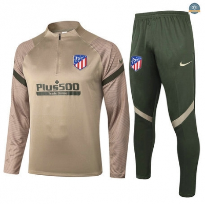 Cfb3 Chandal Atletico Madrid Equipación Caqui 2020/2021