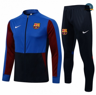 Cfb3 Chaqueta Chandal Barcelona Equipación Azul 2021/2022