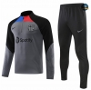 Cfb3 Camiseta Chándal Barcelona Equipación Gris/Negro 2022/2023 C075