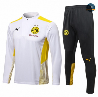 Cfb3 Chandal Borussia Dortmund Equipación Blanco 2021/2022