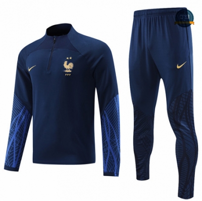 Cfb3 Camiseta Chandal Francia Equipación Azul 2022/2023 f100