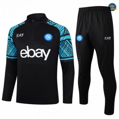 Cfb3 Camisetas Chándal Napoli Equipación negro 2024/2025