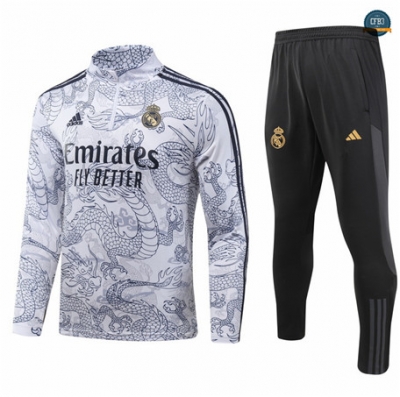 Cfb3 Camisetas Chándal Especial Real Madrid Equipación Blanco 2024/2025