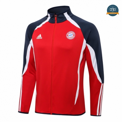 Cfb3 Camisetas Chaqueta Bayern Munich Equipación marca compartida Rojo 2021/2022