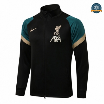 Cfb3 Chaqueta Liverpool Equipación Negro/Verde 2021/2022