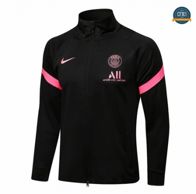 Cfb3 Chaqueta PSG Equipación Negro Col Haut 2021/2022