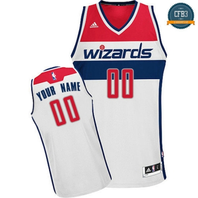 cfb3 camisetas Custom, Washington Wizards [Primera]