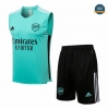 Cfb3 Camisetas Entrenamiento Arsenal Debardeur + Pantalones Equipación Verde 2021/2022