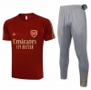 Cfb3 Camiseta Entrenamiento Arsenal Polo + Pantalones Equipación rojo granate 2024/2025