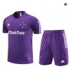 Comprar Cfb3 Camiseta Entrenamiento Cruzeiro Niño + Pantalones Cortos Equipación Púrpura 2023/2024 baratas