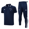 Nuevas Cfb3 Camiseta Entrenamiento Cruzeiro Polo + Pantalones Equipación Azul 2023/2024 replicas