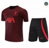 Cfb3 Camiseta Liverpool + Pantalones Equipación Rojo/Negro 2022/2023 C553