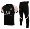 Cfb3 Camiseta Entrenamiento PSG + Pantalones Equipación Negro/Rosa 2021/2022