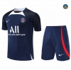 Cfb3 Camiseta Paris Paris Saint Germain + Pantalones Equipación Blanco/Azul 2022/2023 C489