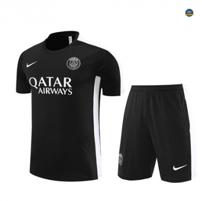 Diseñar Cfb3 Camiseta Entrenamiento Paris Saint Germain Niño + Pantalones Cortos Equipación Negro 2023/2024 baratas