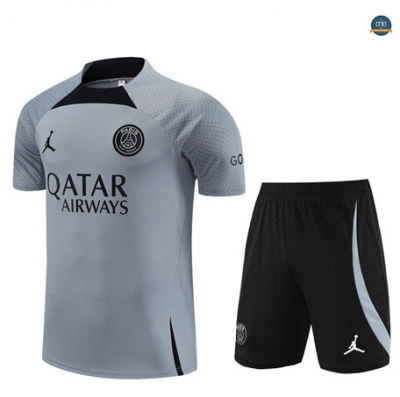 Buscar Cfb3 Camiseta Entrenamiento Paris Saint Germain + Pantalones Cortos Equipación Gris 2023/2024 online