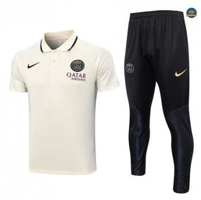 Buscar Cfb3 Camiseta Entrenamiento Paris Saint Germain Polo + Pantalones Equipación Albaricoque 2023/2024 online