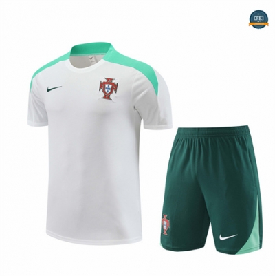 Ofertas Camiseta entrenamiento Portugal Niño + Pantalón Blanco 2024/2025