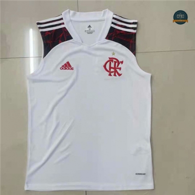Cfb3 Camisetas Flamengo vest 2ª Equipación Blanco 2021/2022