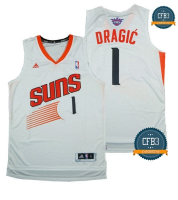 cfb3 camisetas Goran Dragić, Phoenix Suns - Blanco