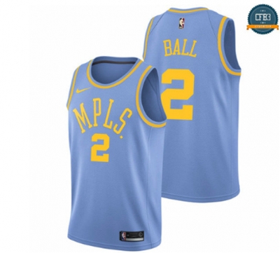 cfb3 camisetas Lonzo Ball, Los Angeles Lakers - MLPS
